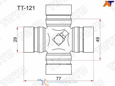 Купить Крестовина кардана TOYOTA 04371-0K110 в Красноярске