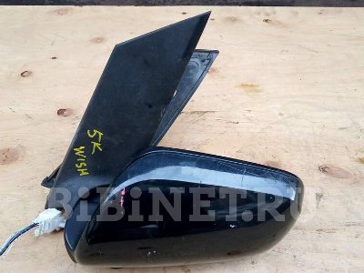 Купить Зеркало боковое на Toyota Wish ANE10G 1AZ-FSE левое в Красноярске