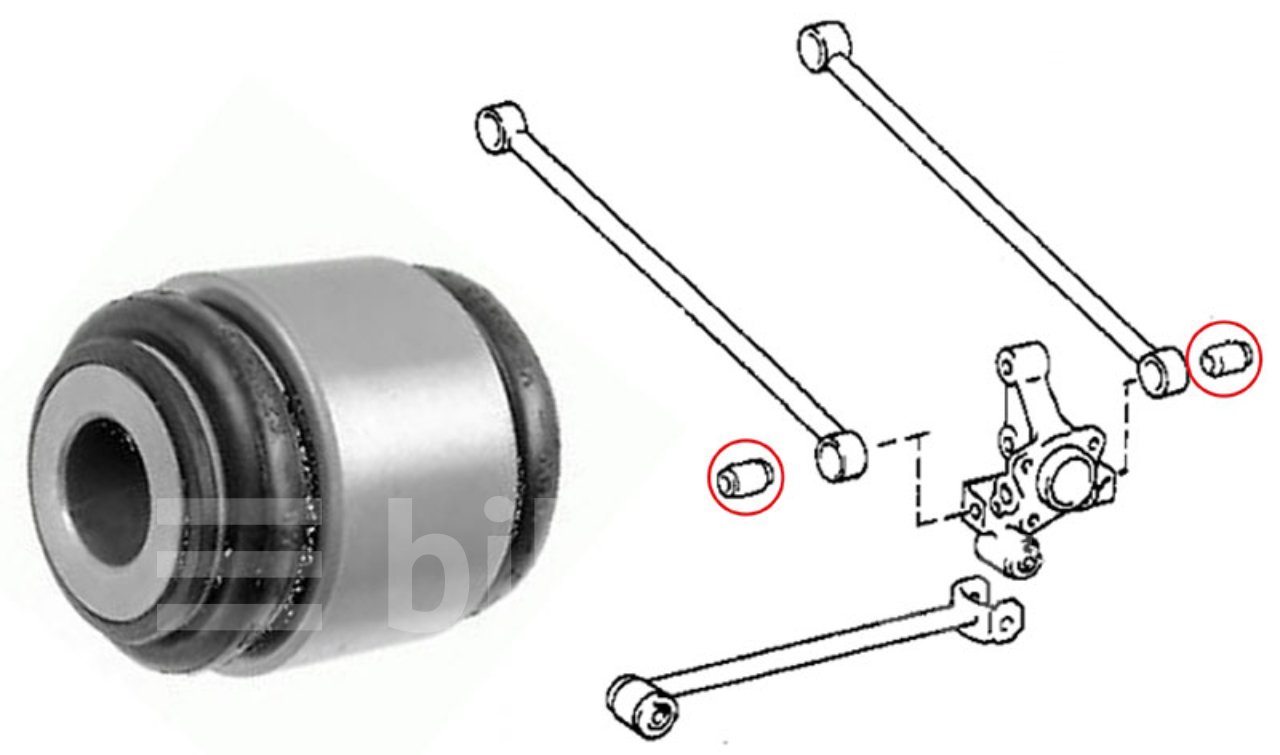 задние сайлентблоки камри 50