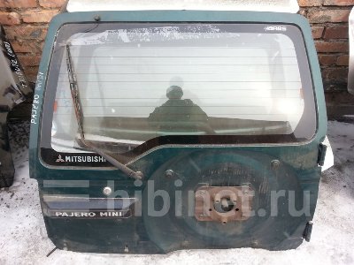 Купить Дверь заднюю багажника на Mitsubishi Pajero Mini 1996г. H56A  в Красноярске