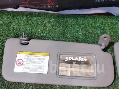 Купить Солнцезащитный козырек на Hyundai Solaris 2012г. RB G4FC в Красноярске
