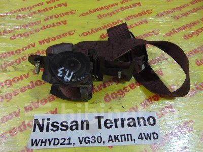 Купить Ремень безопасности на Nissan Terrano 1992г. WHYD21 VG30 задний правый  в Кемерове