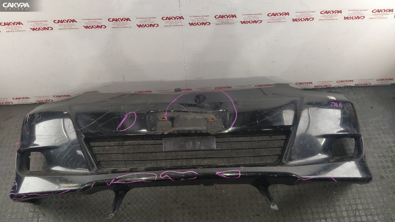 Бампер передний Toyota Wish ZNE10G 1ZZ-FE: купить в Сакура Красноярск.
