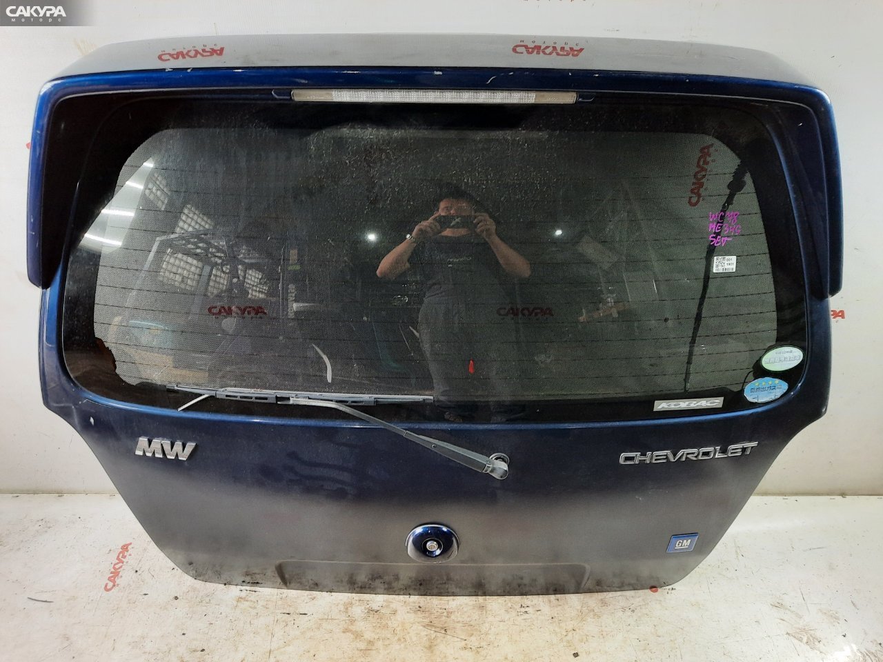 Дверь багажника Suzuki Wagon R Solio ME34S M13A: купить в Сакура Красноярск.