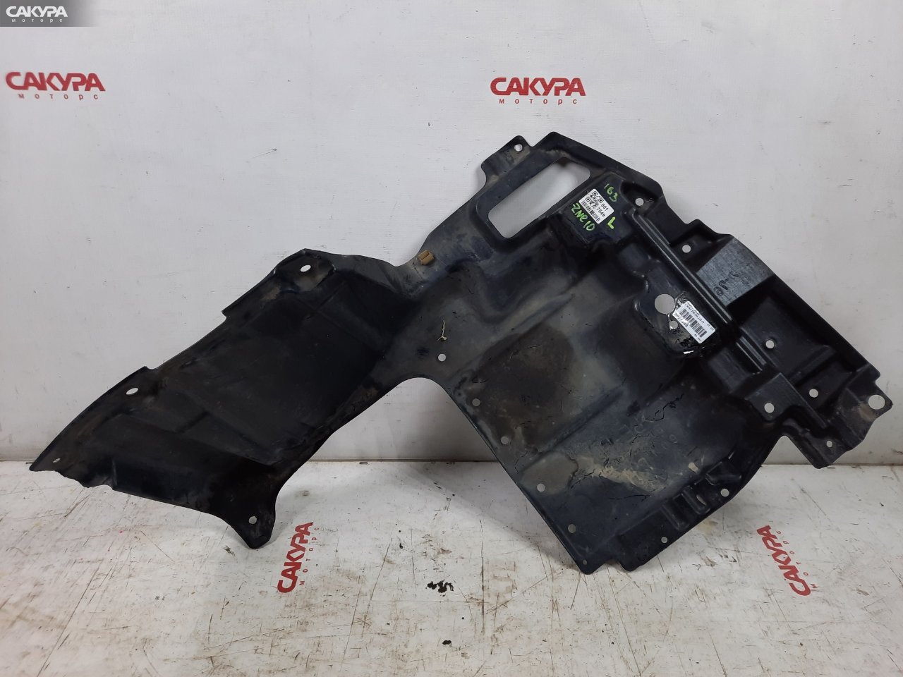 Защита ДВС левая Toyota Wish ZNE10G 1ZZ-FE: купить в Сакура Красноярск.