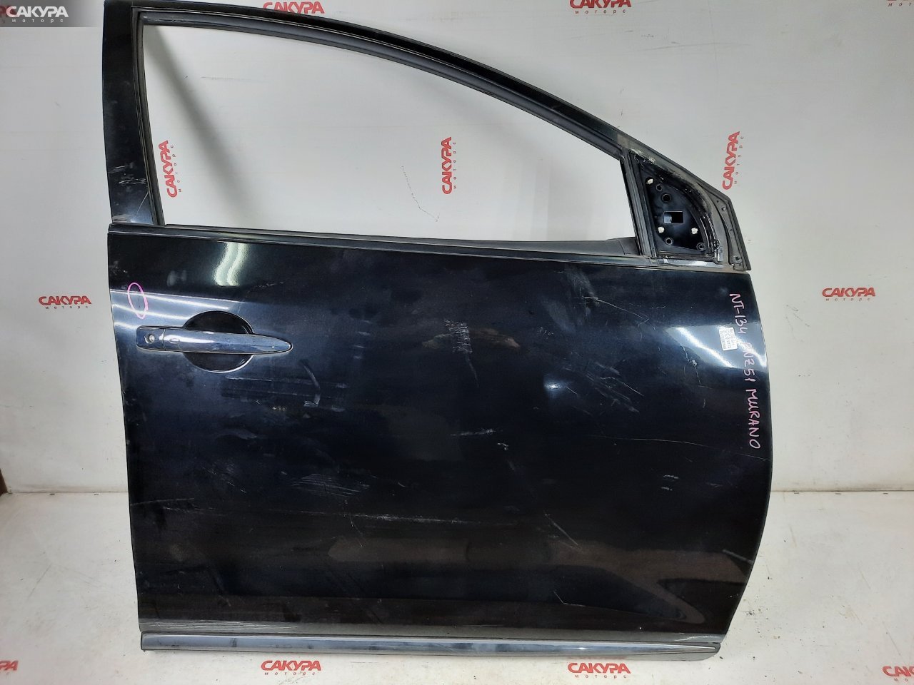 Дверь боковая передняя левая Nissan Murano PNZ51 VQ35DE: купить в Сакура Красноярск.