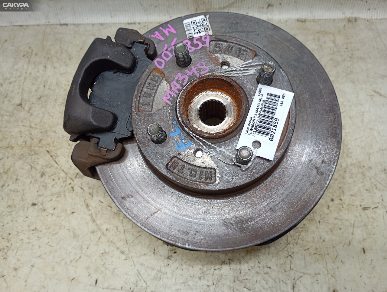 Ступица передняя левая Suzuki Wagon R Solio MA34S M13A: купить в Сакура Красноярск.