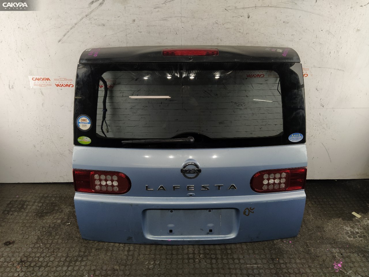 Дверь багажника Nissan Lafesta B30 MR20DE: купить в Сакура Красноярск.