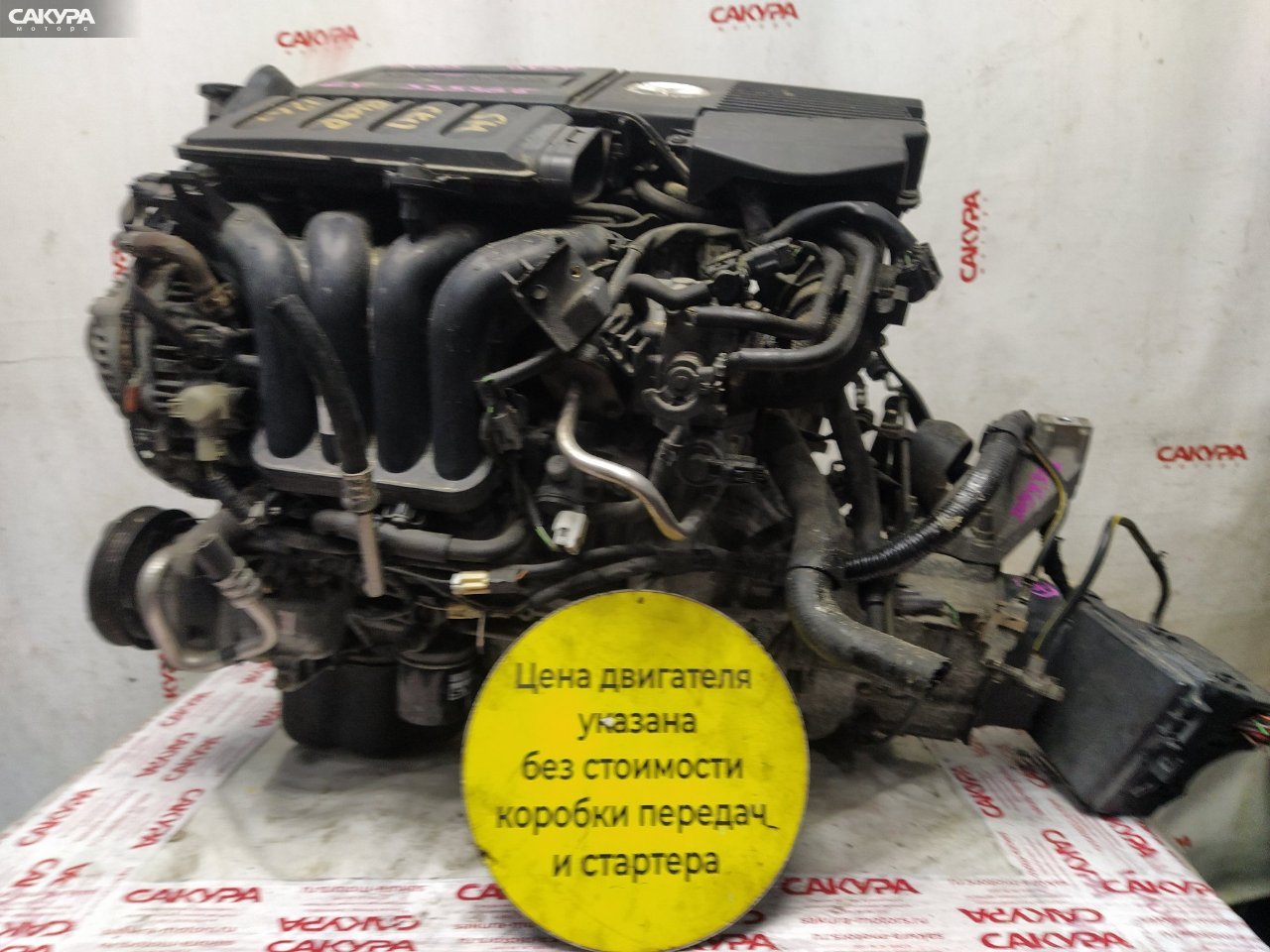 Двигатель Mazda Axela BK5P ZY-VE: купить в Сакура Красноярск.