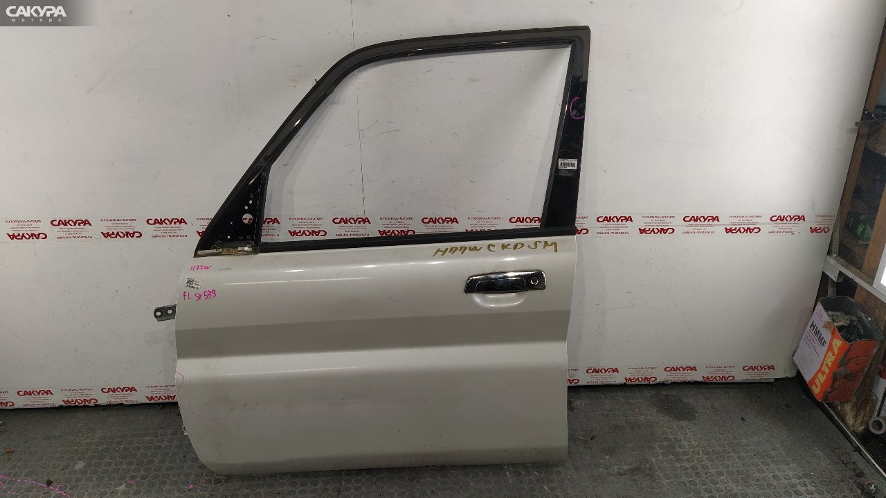Дверь боковая передняя левая Mitsubishi Pajero iO H77W 4G94: купить в Сакура Красноярск.