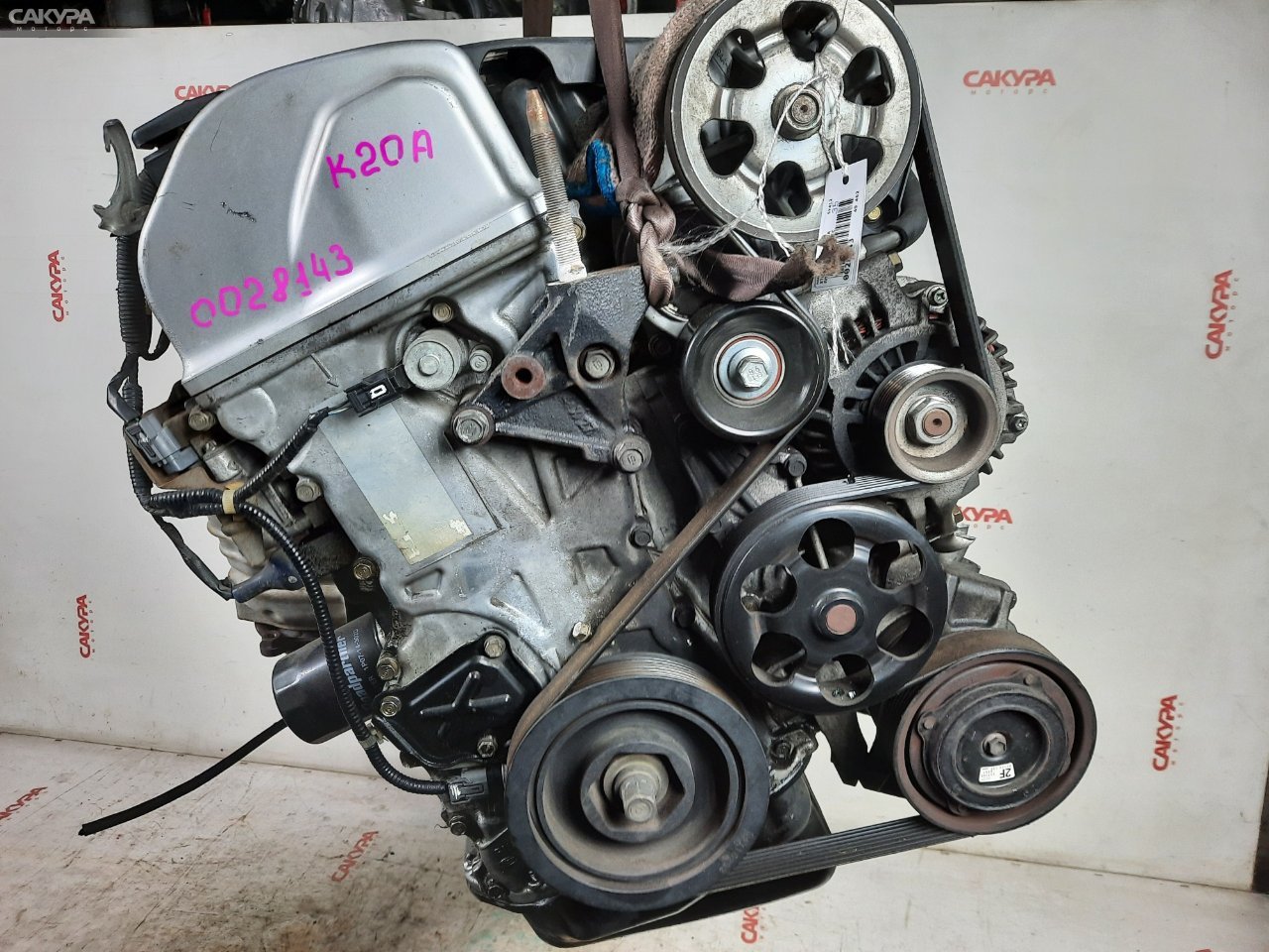 Двигатель Honda Stepwgn RF5 K20A: купить в Сакура Красноярск.