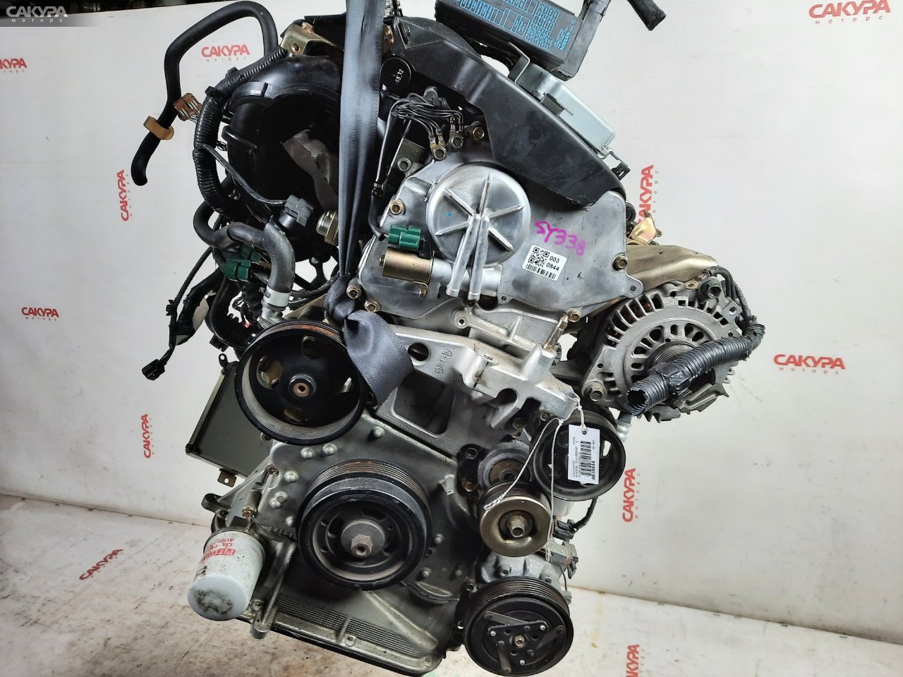 Двигатель Nissan Bluebird Sylphy TG10 QR20DD: купить в Сакура Красноярск.