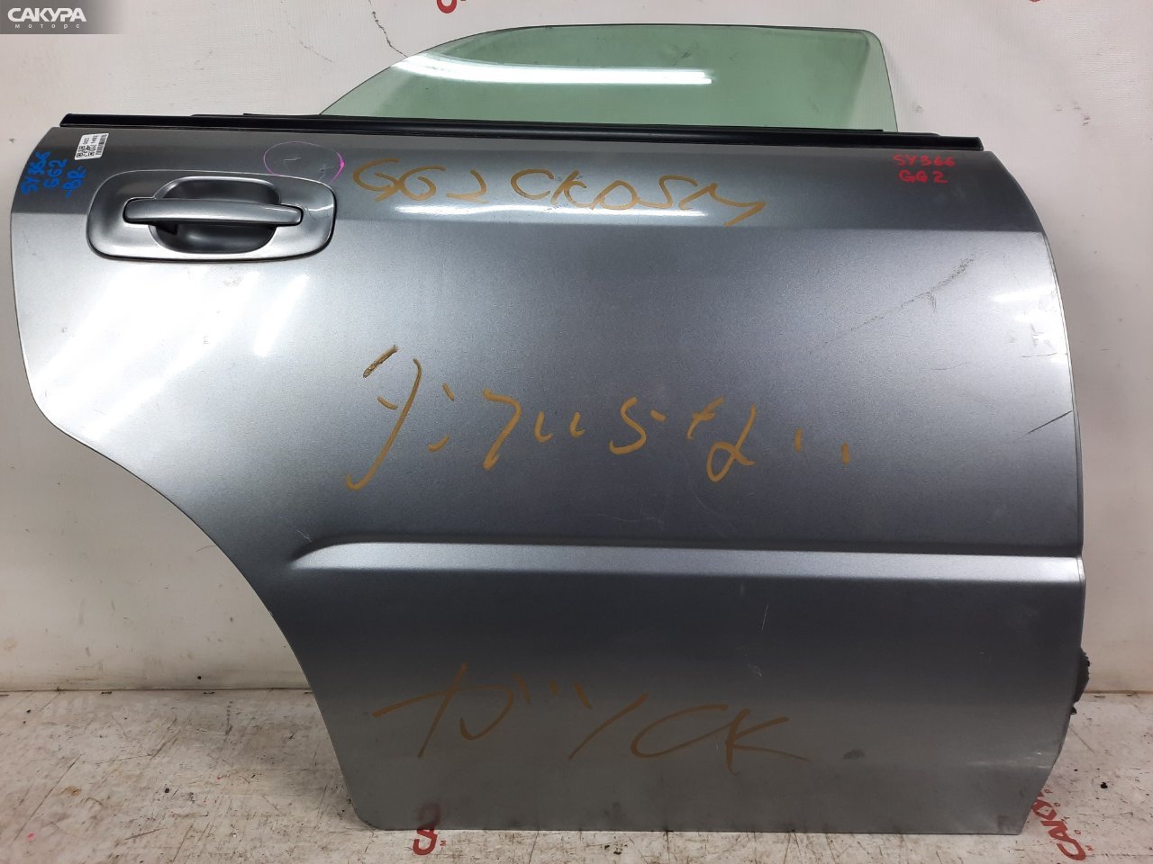 Дверь боковая задняя правая Subaru Impreza GG2 EJ152: купить в Сакура Красноярск.
