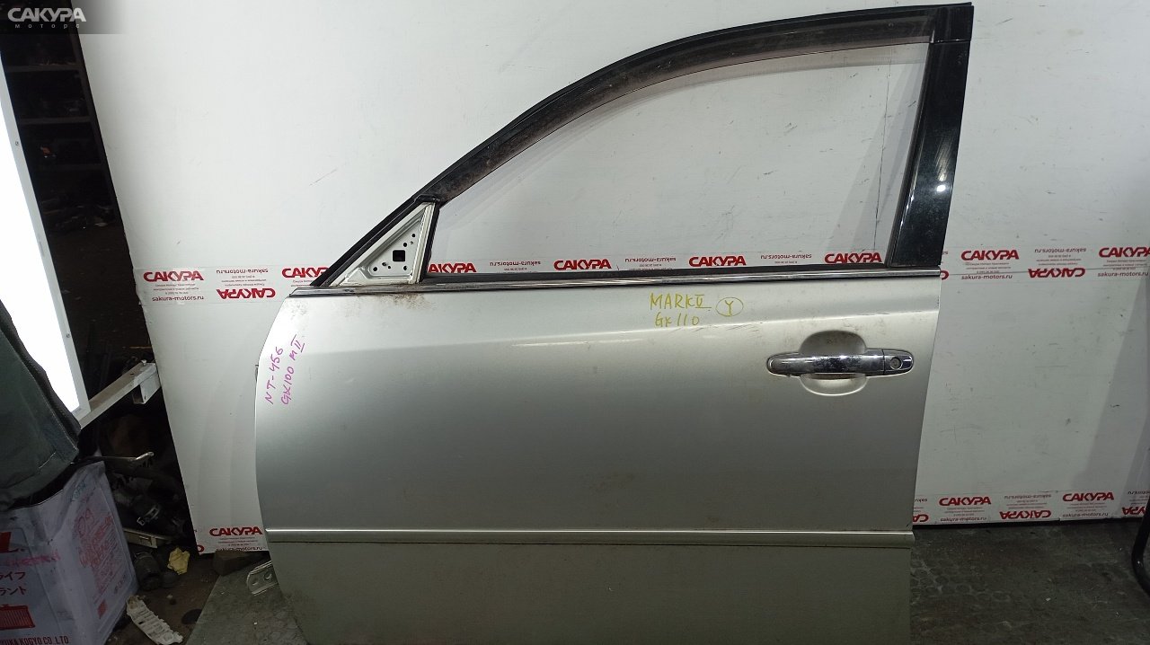 Дверь боковая передняя левая Toyota Mark II GX110 1G-FE: купить в Сакура Красноярск.