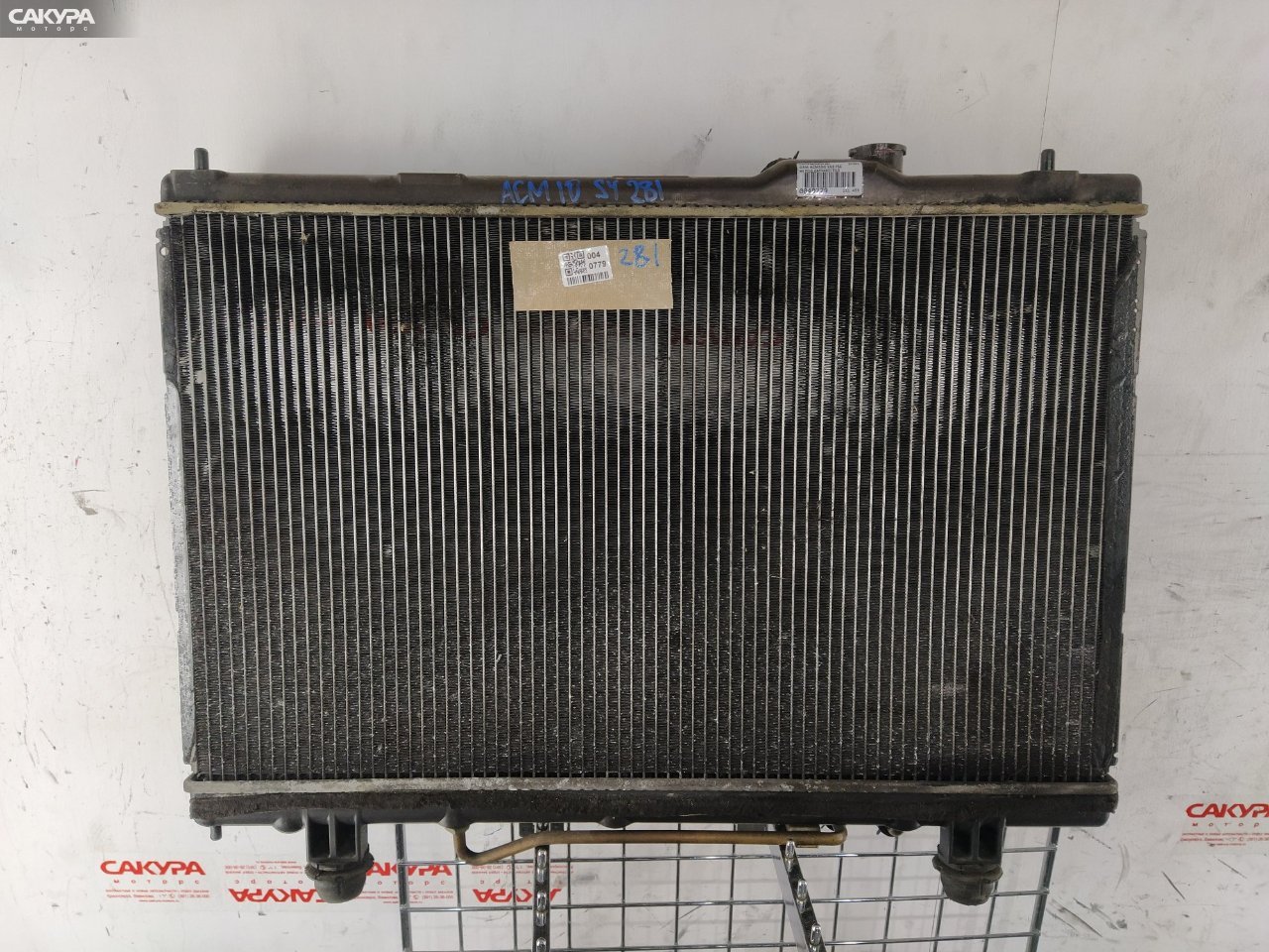 Радиатор двигателя Toyota Gaia ACM10G 1AZ-FSE: купить в Сакура Красноярск.