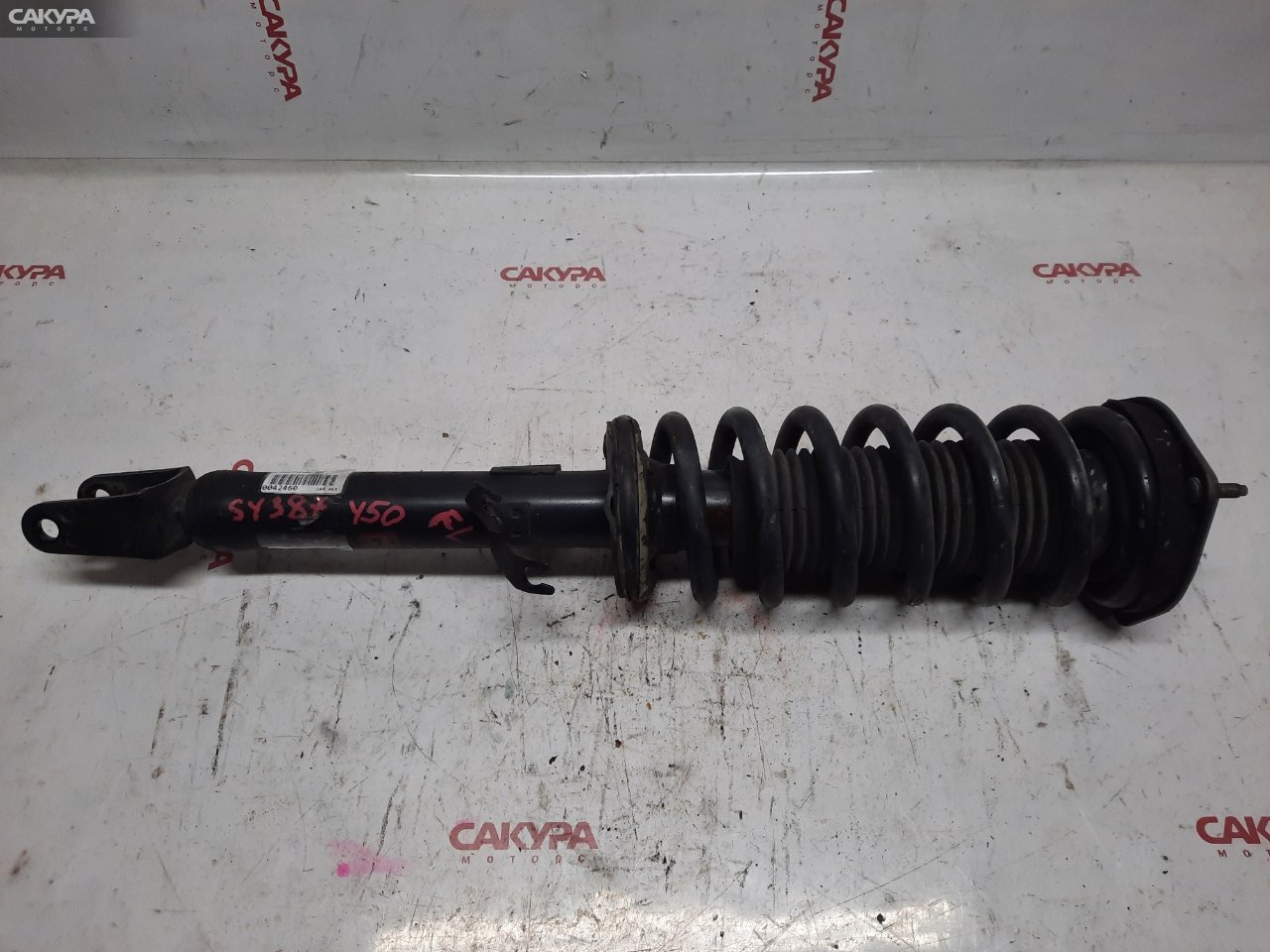 Стойка подвески передняя левая Nissan Fuga Y50 VQ25DE: купить в Сакура Красноярск.