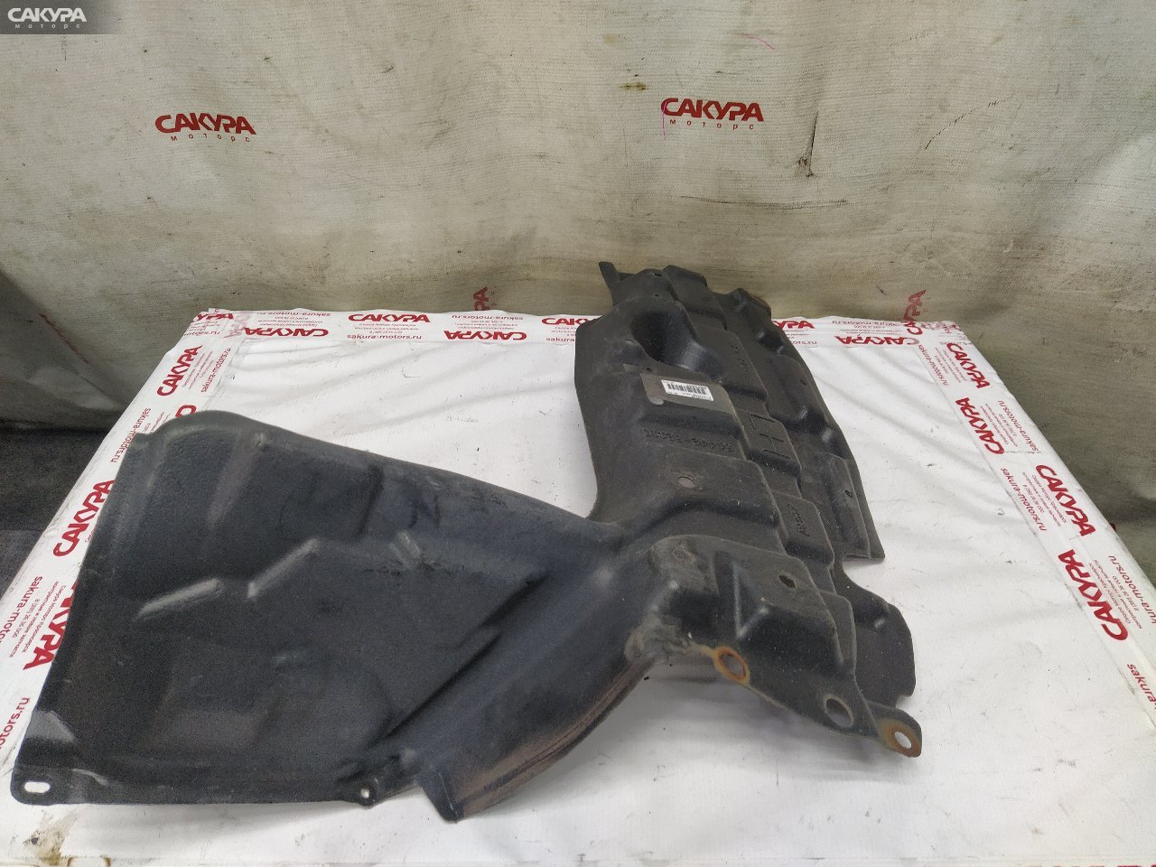 Защита ДВС передняя левая Toyota Vitz KSP90 1KR-FE: купить в Сакура Красноярск.
