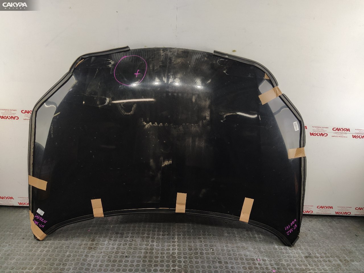 Капот Toyota Corolla Fielder NZE141G 1NZ-FE: купить в Сакура Красноярск.