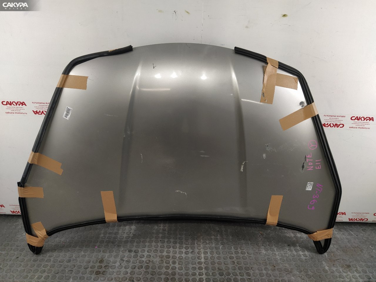 Капот Nissan Note E11 HR15DE: купить в Сакура Красноярск.