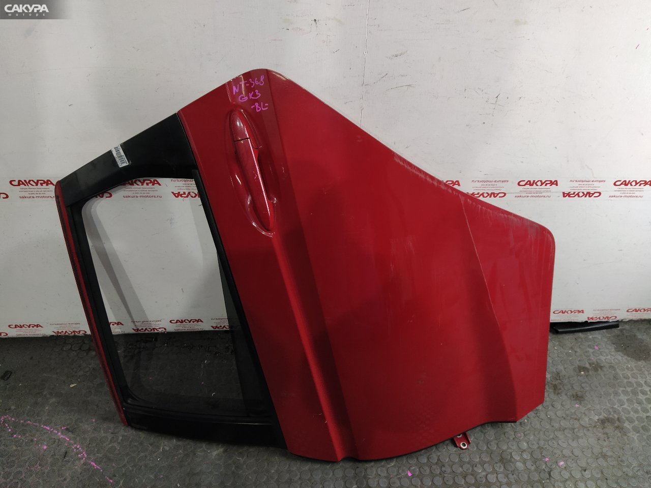 Дверь боковая задняя левая Honda FIT GK3 L13B: купить в Сакура Красноярск.