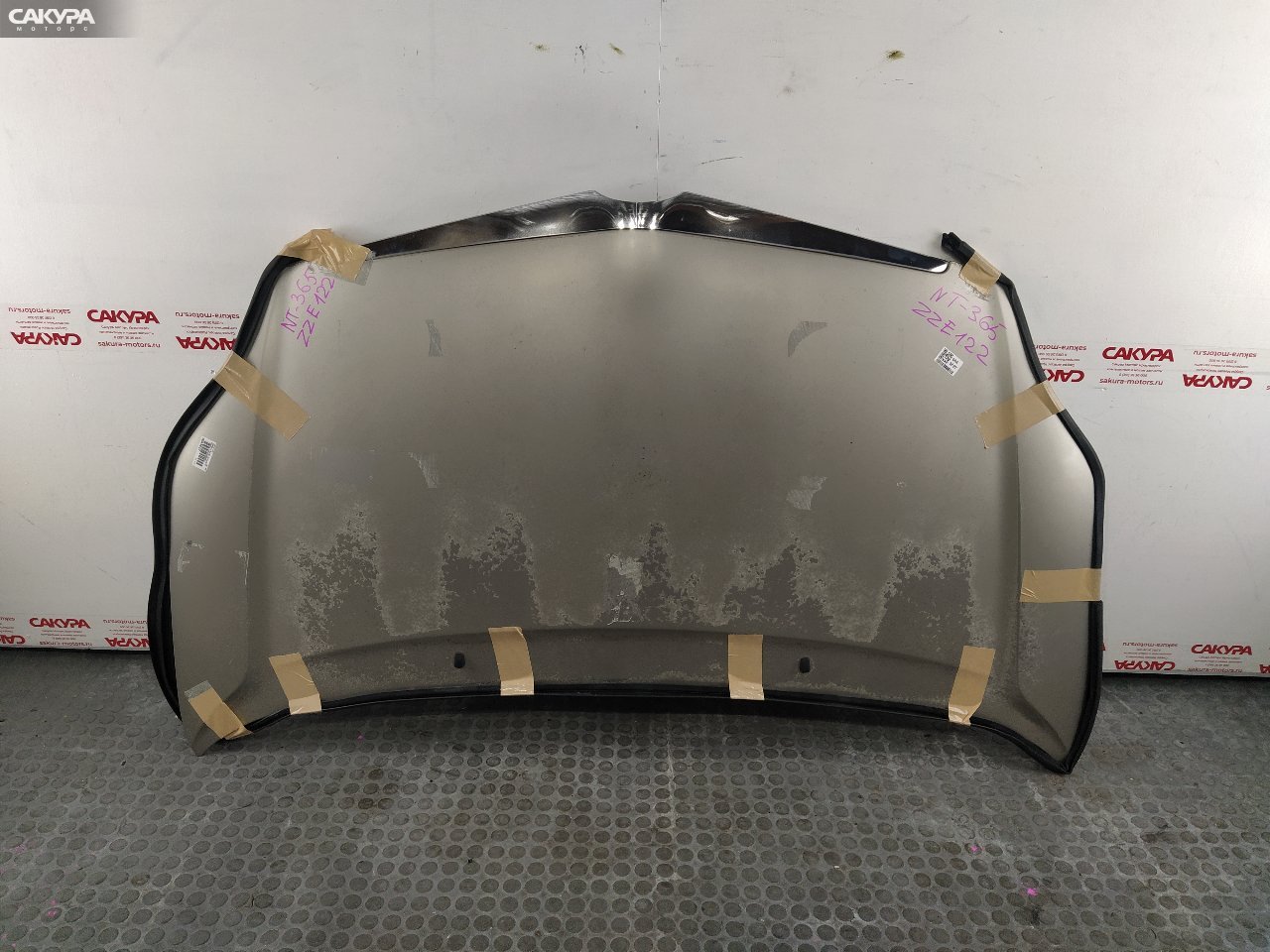Капот Toyota Corolla Spacio ZZE122N 1ZZ-FE: купить в Сакура Красноярск.