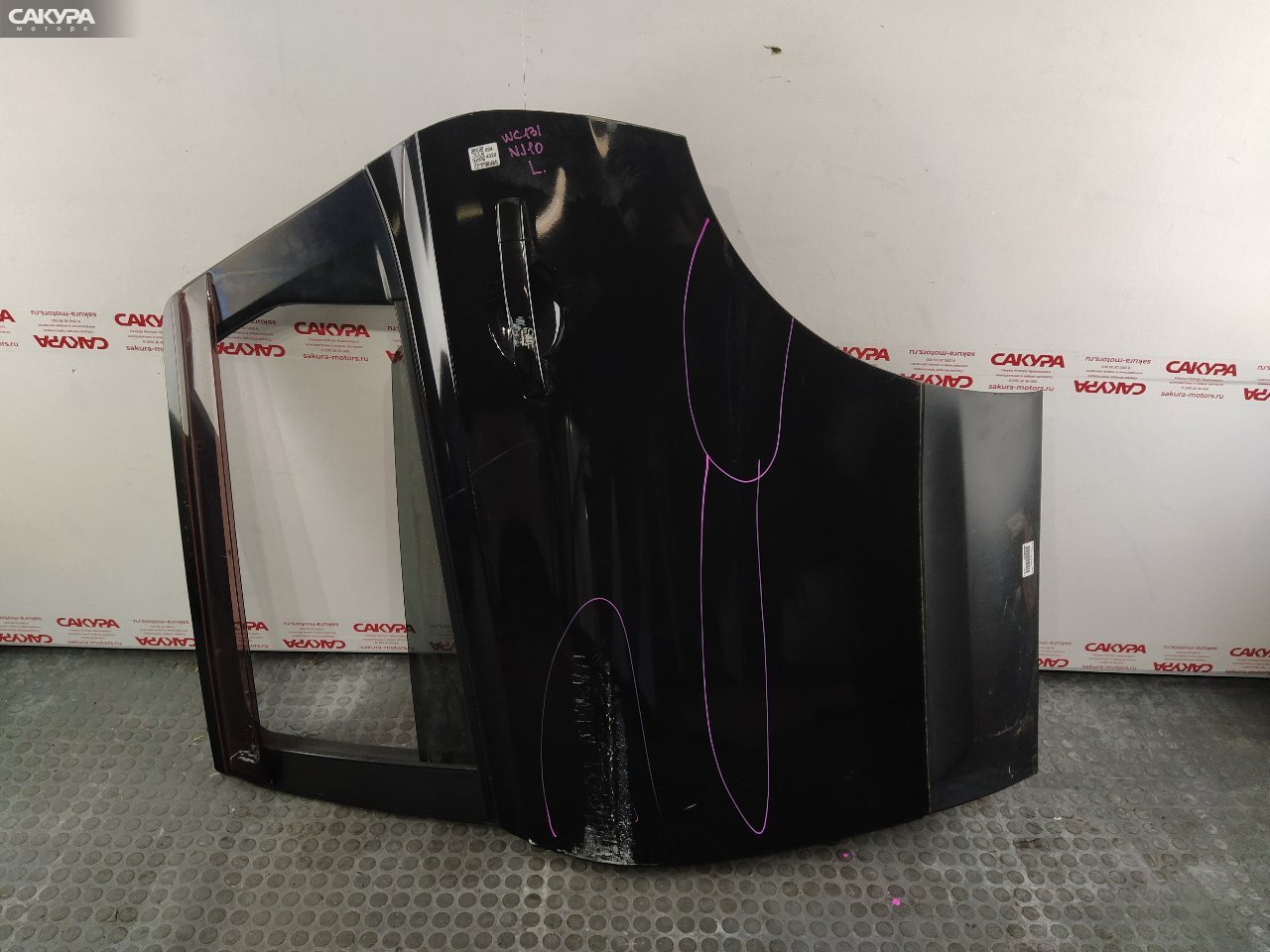 Дверь боковая задняя левая Nissan Dualis NJ10 MR20DE: купить в Сакура Красноярск.