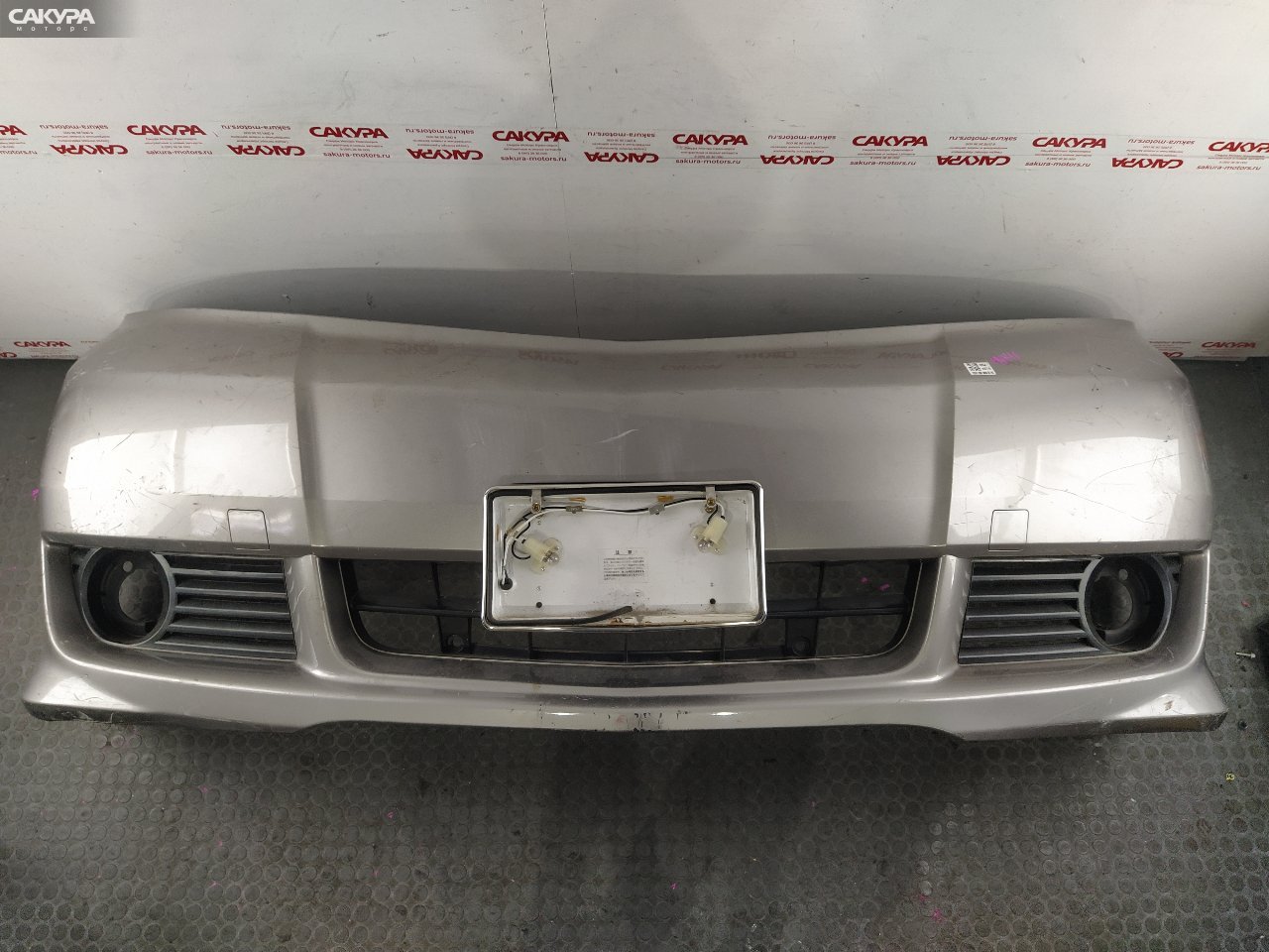Бампер передний Toyota Alphard ANH10W 2AZ-FE: купить в Сакура Красноярск.
