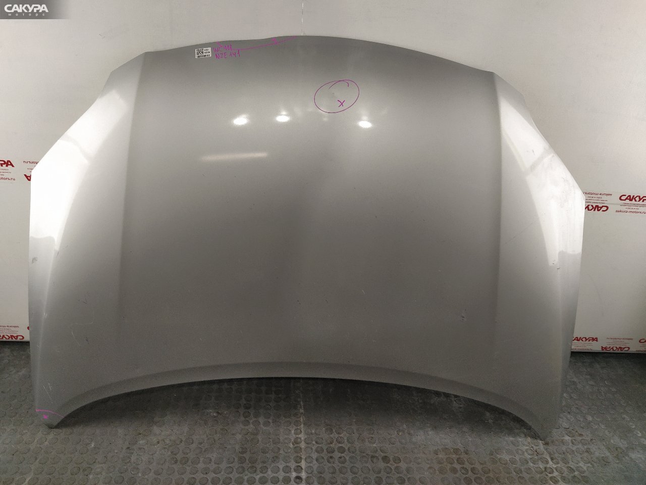 Капот Toyota Corolla Fielder NZE141G 1NZ-FE: купить в Сакура Красноярск.
