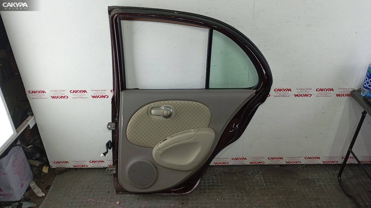 Дверь боковая задняя правая Nissan March AK12 CR12DE: купить в Сакура Красноярск.