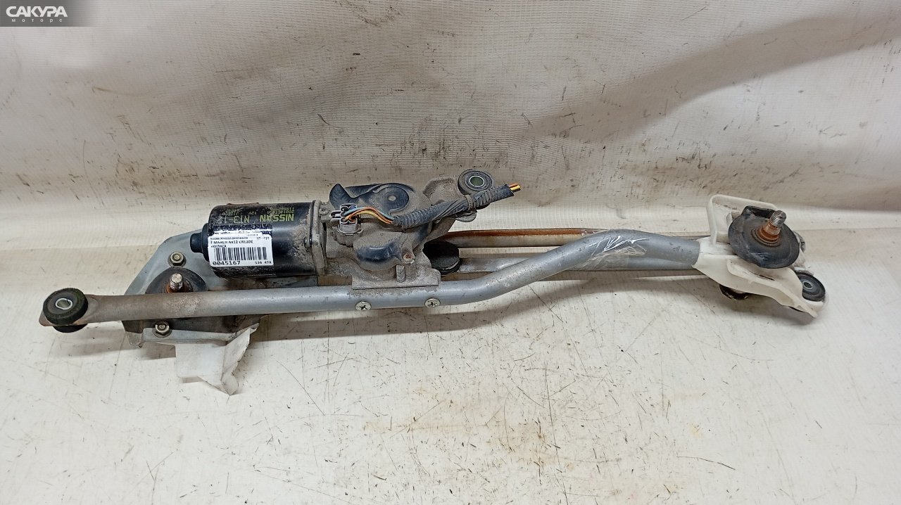 Привод дворников передний Nissan March AK12 CR12DE: купить в Сакура Красноярск.