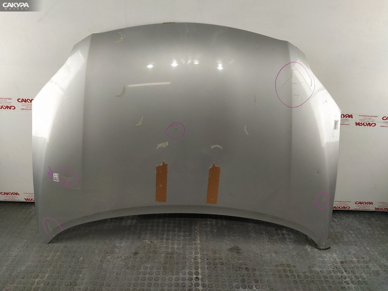 Капот Toyota Corolla Fielder NZE141G 1NZ-FE: купить в Сакура Красноярск.