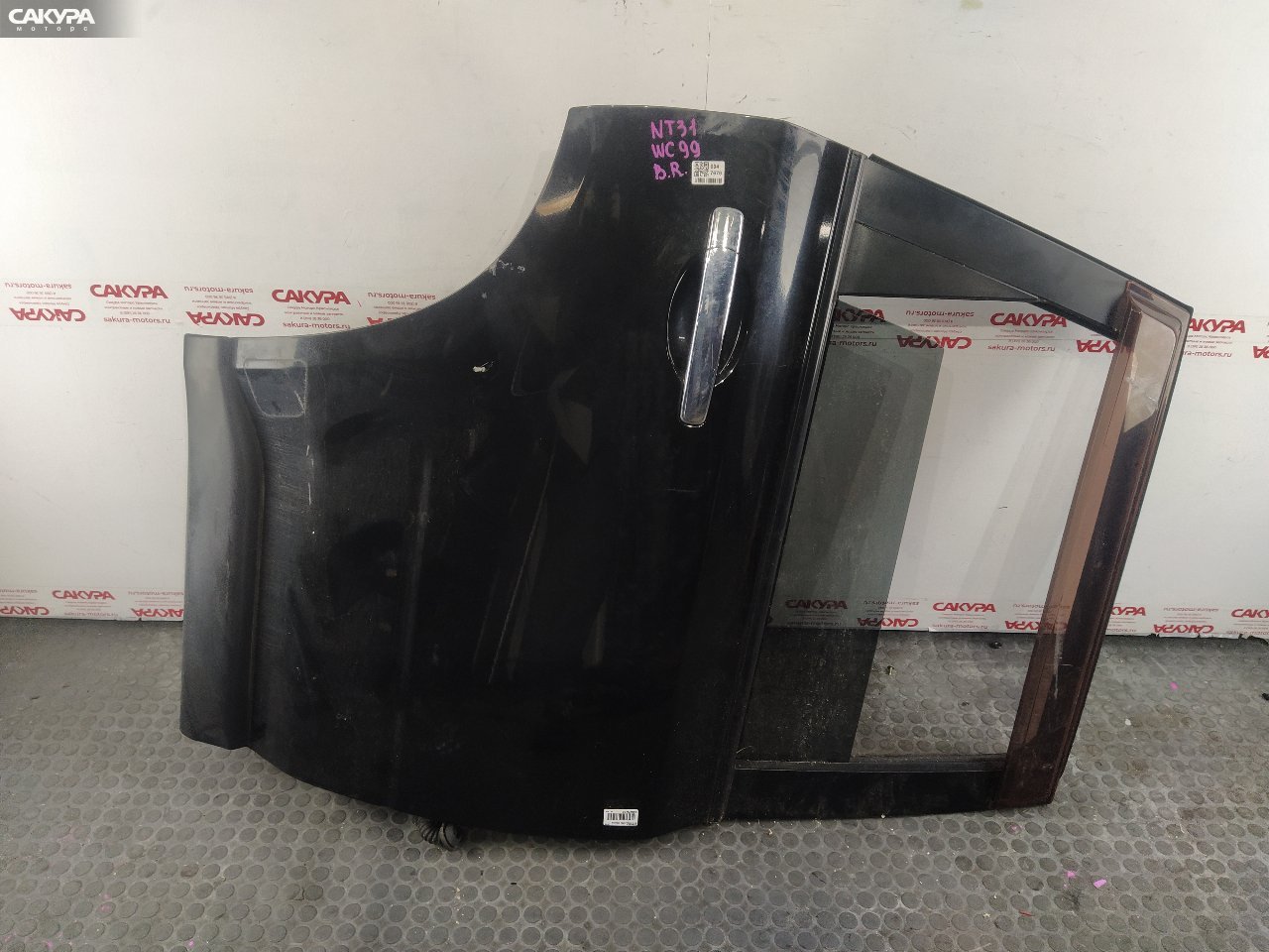 Дверь боковая задняя правая Nissan X-TRAIL NT31 MR20DE: купить в Сакура Красноярск.