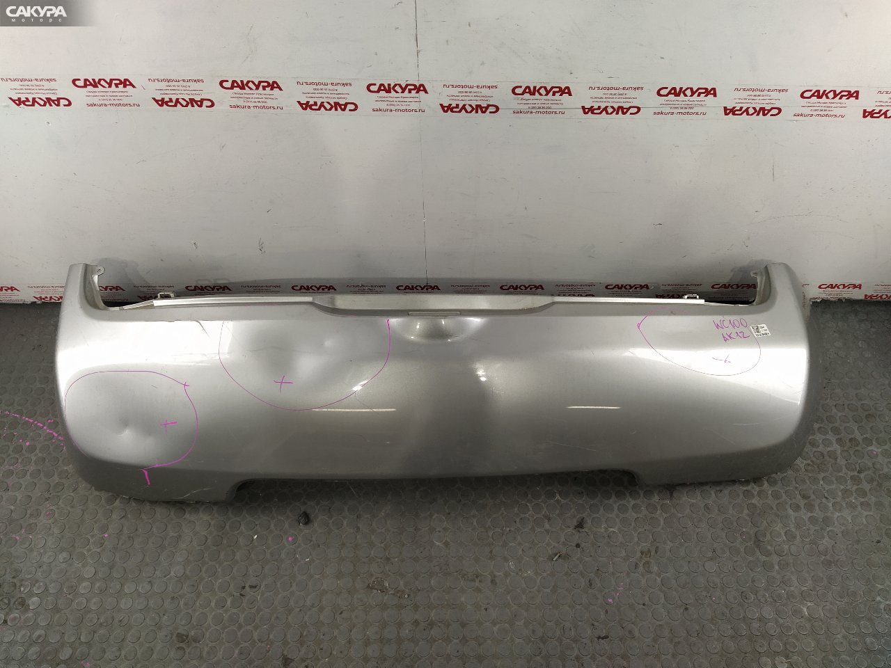 Бампер задний Nissan March AK12 CR12DE: купить в Сакура Красноярск.
