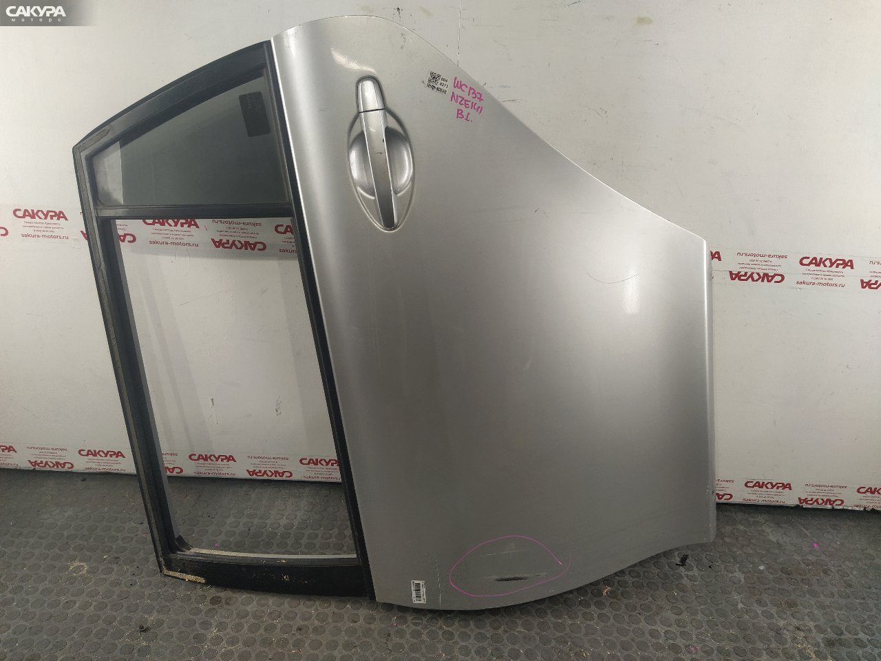 Дверь боковая задняя левая Toyota Corolla Fielder NZE141G 1NZ-FE: купить в Сакура Красноярск.