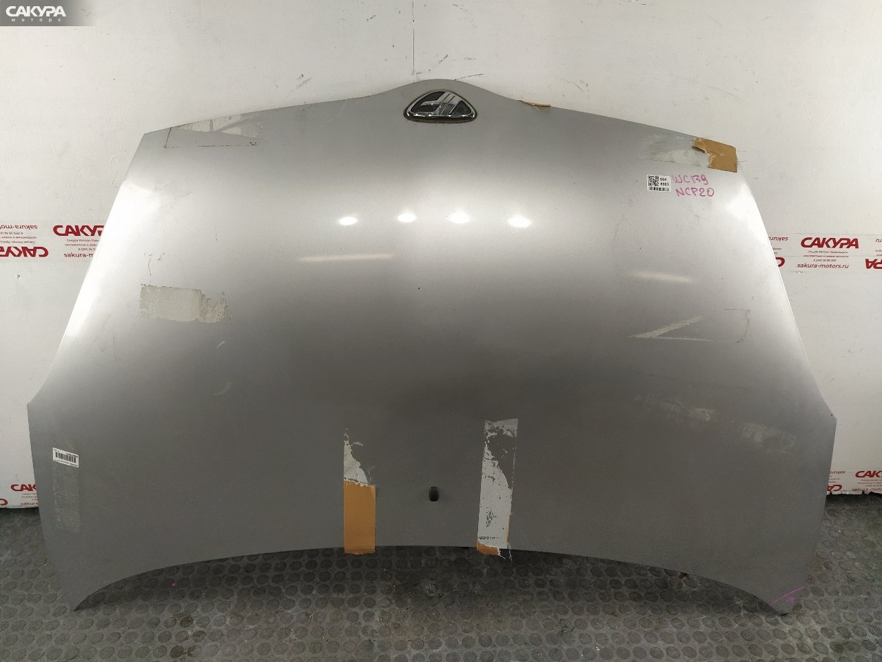 Капот Toyota Funcargo NCP20 2NZ-FE: купить в Сакура Красноярск.