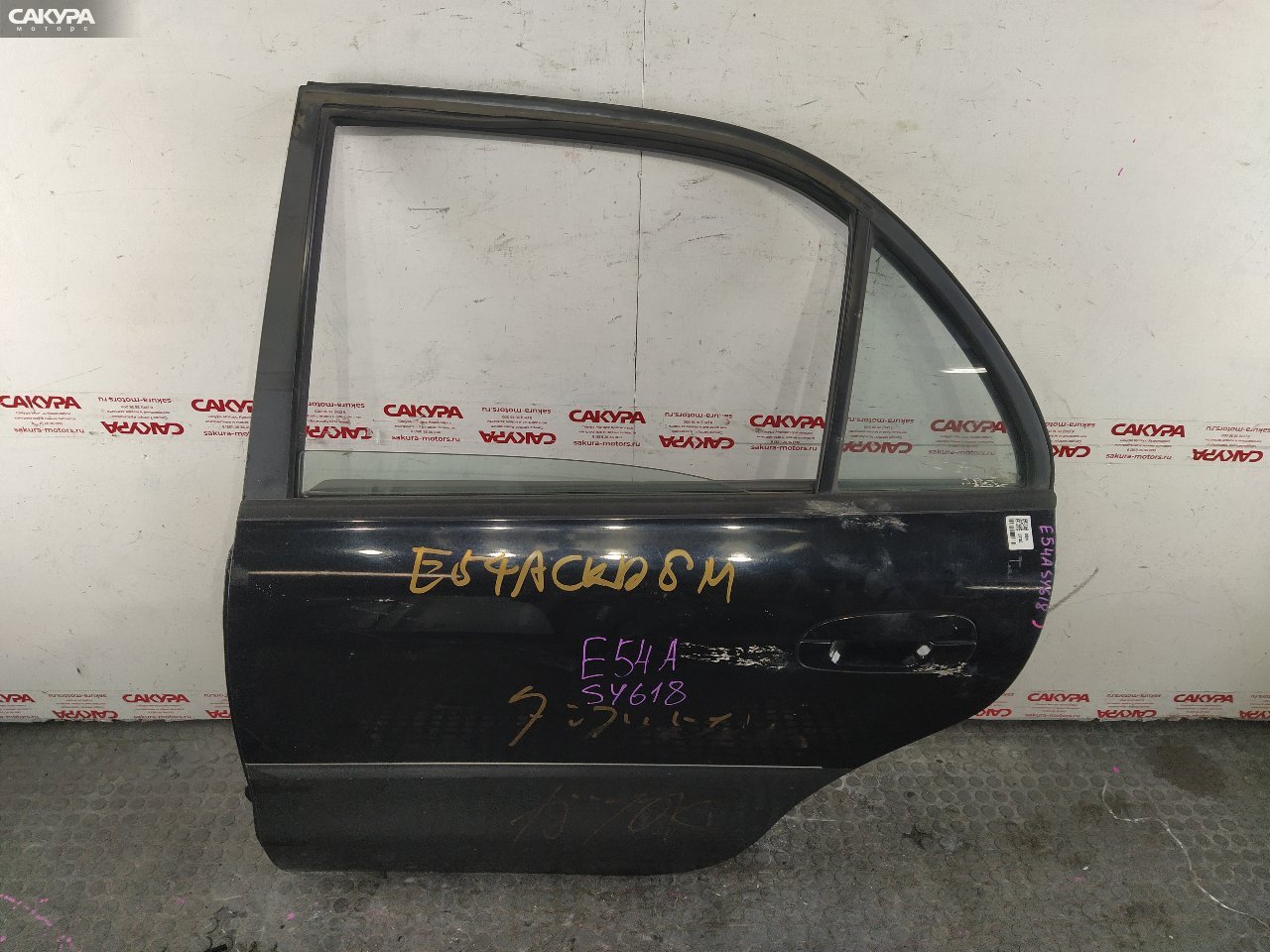 Дверь боковая задняя левая Mitsubishi Galant E54A 6A12: купить в Сакура Красноярск.