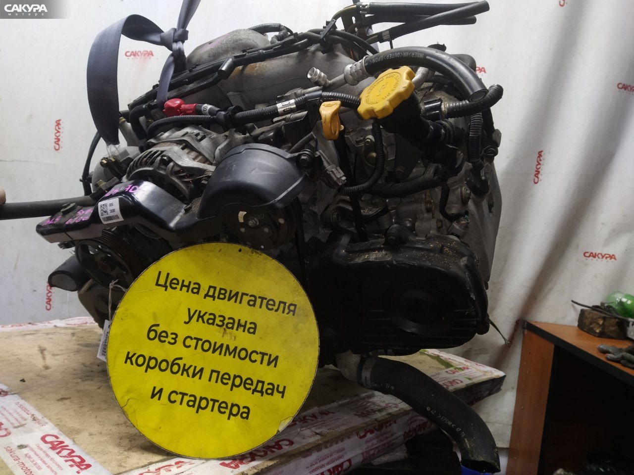 Двигатель Subaru Legacy BL5 EJ203: купить в Сакура Красноярск.
