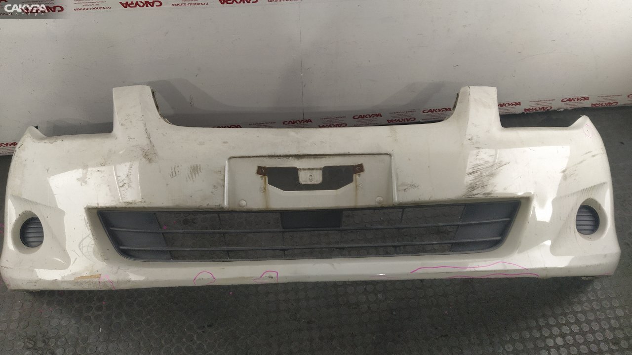 Бампер передний Toyota Corolla Fielder NZE141G 1NZ-FE A4A2Y2: купить в Сакура Красноярск.
