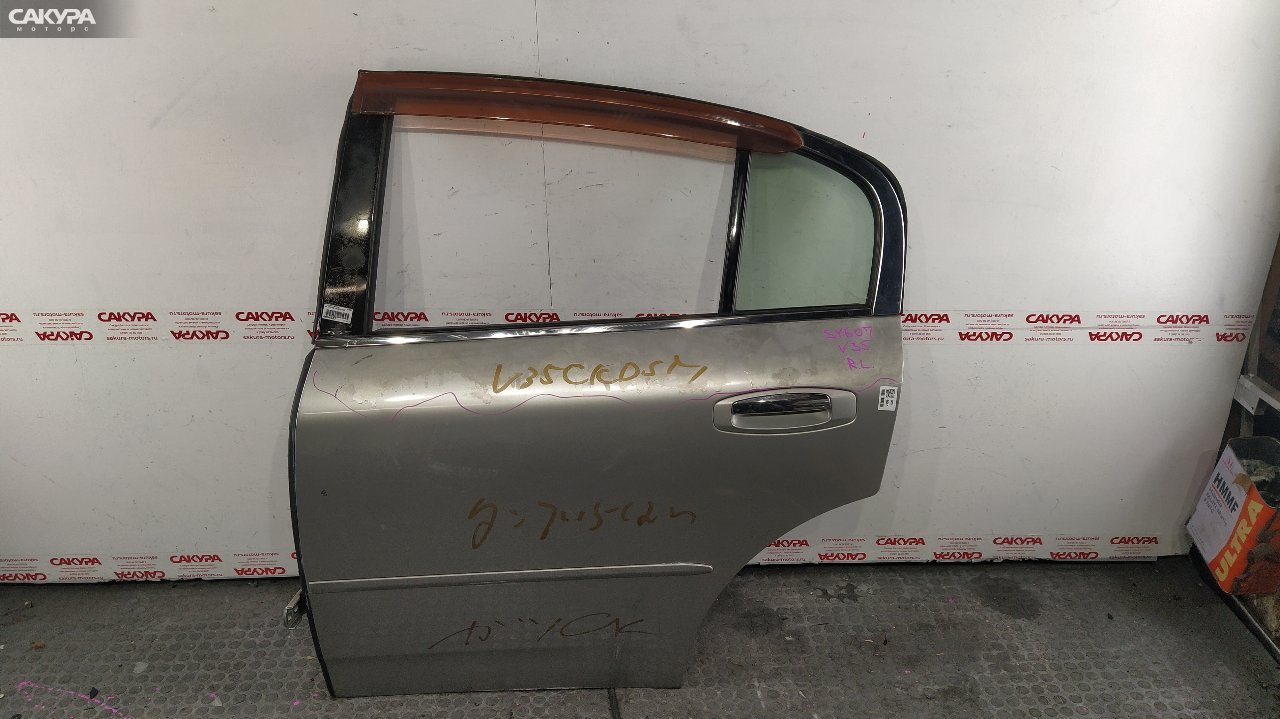 Дверь боковая задняя левая Nissan Skyline V35 VQ25DD: купить в Сакура Красноярск.