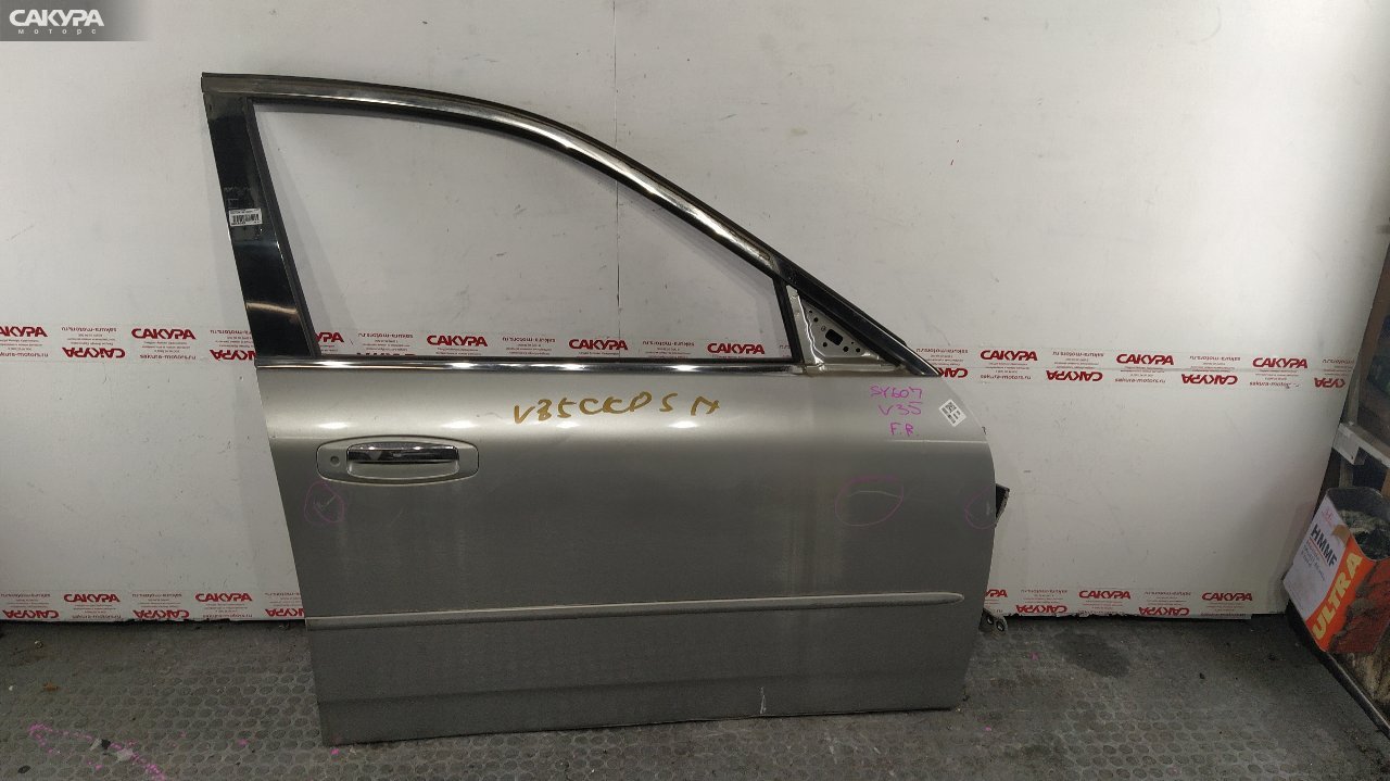 Дверь боковая передняя правая Nissan Skyline V35 VQ25DD: купить в Сакура Красноярск.