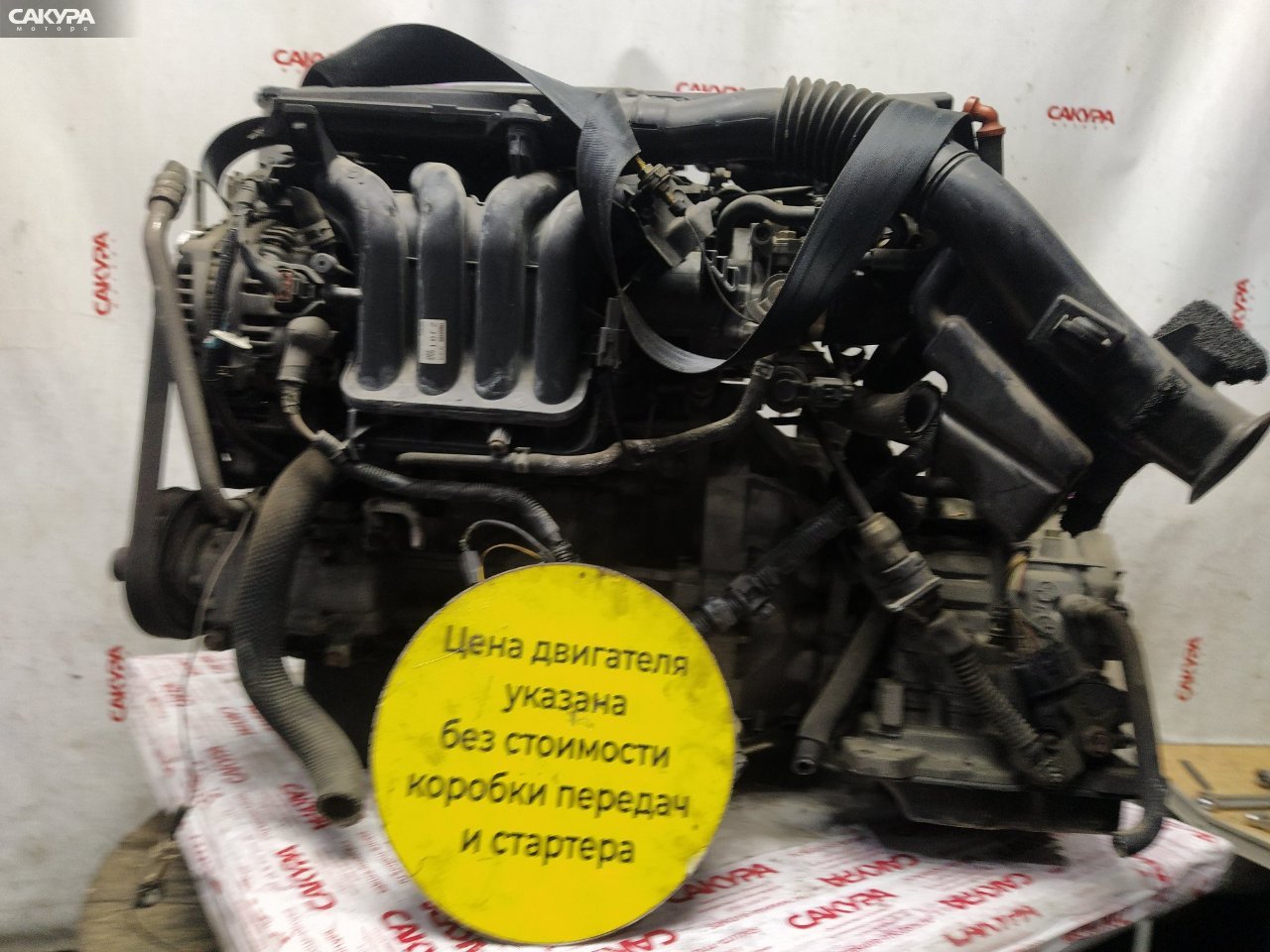 Двигатель Mazda Demio DY3W ZJ-VE: купить в Сакура Красноярск.