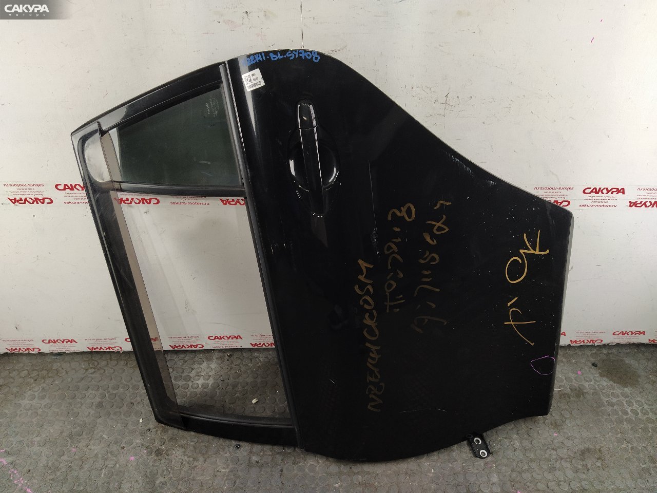 Дверь боковая задняя левая Toyota Corolla Fielder NZE141G 1NZ-FE: купить в Сакура Красноярск.