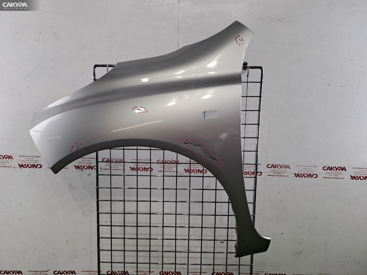 Крыло переднее левое Nissan March AK12 CR12DE: купить в Сакура Красноярск.