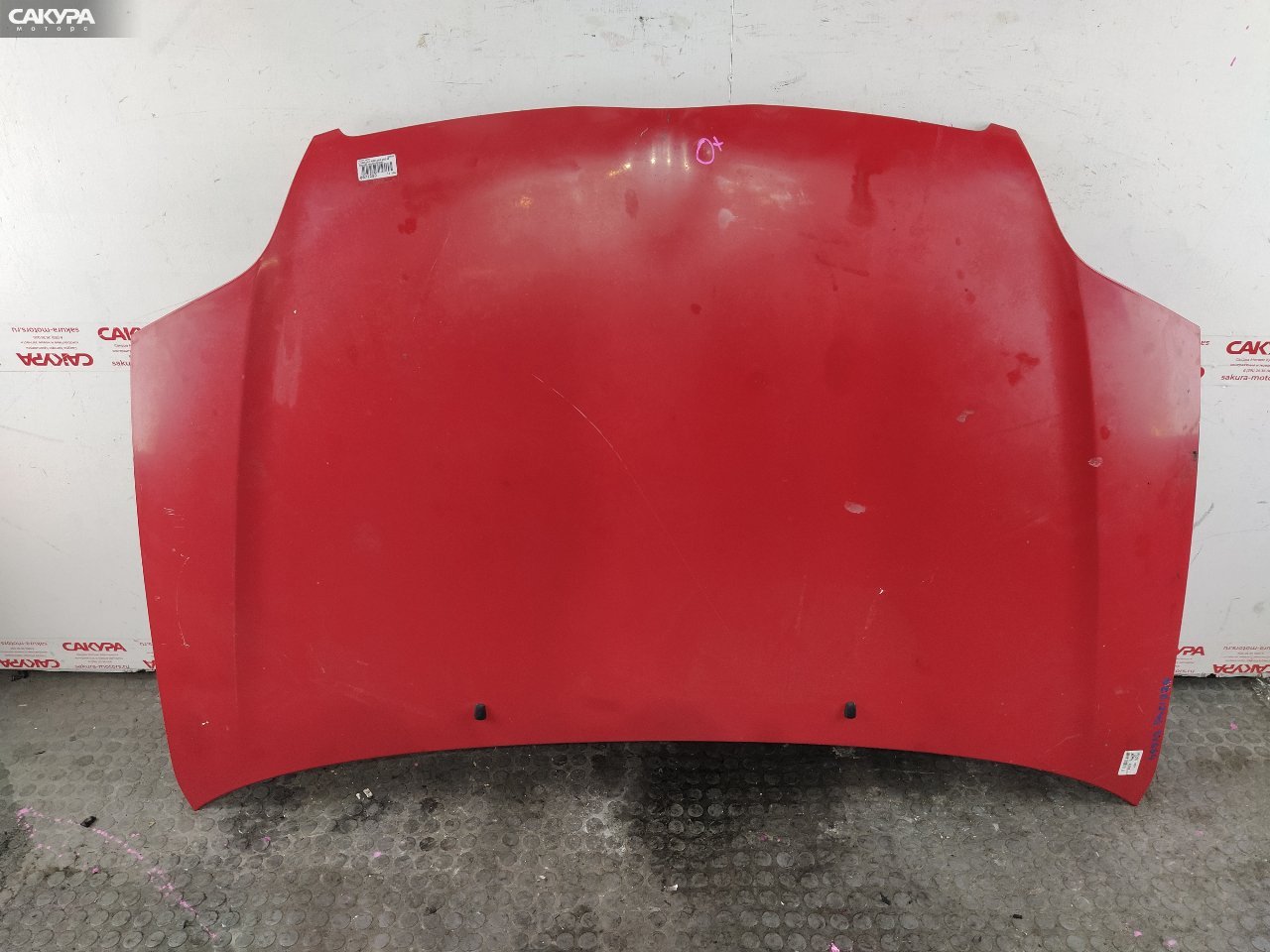 Капот Toyota Corolla Fielder NZE124G 1NZ-FE: купить в Сакура Красноярск.