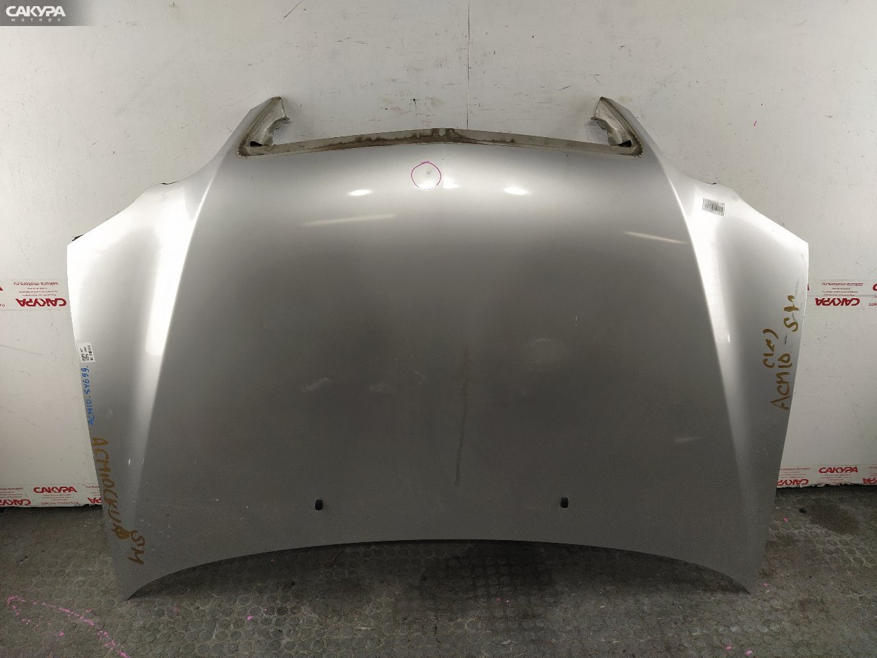 Капот Toyota Gaia ACM10G 1AZ-FSE: купить в Сакура Красноярск.
