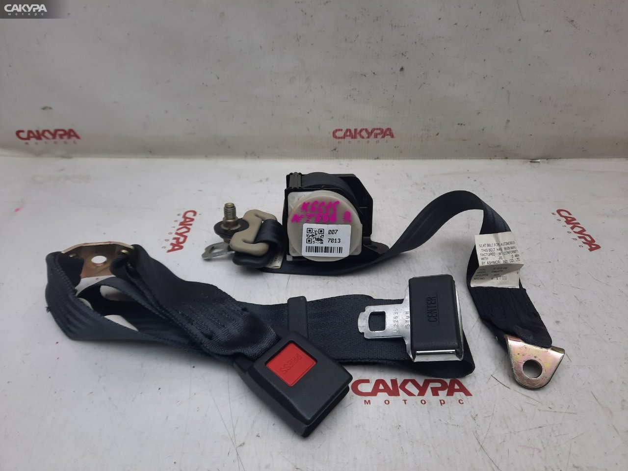 Ремень безопасности задний правый Toyota Passo KGC15 1KR-FE: купить в Сакура Красноярск.