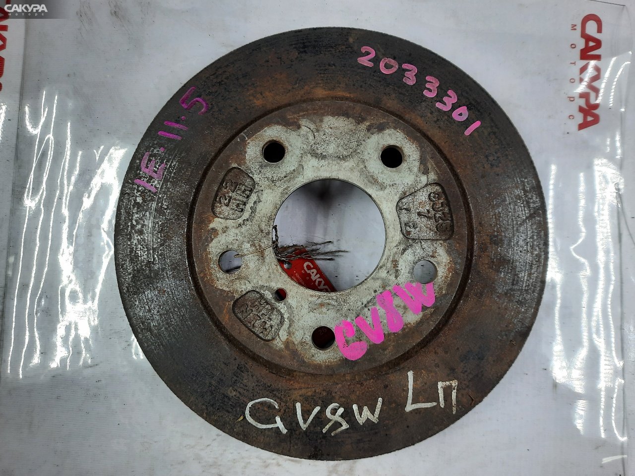 Диск тормозной передний Mazda Capella GV8W F8-DE: купить в Сакура Красноярск.