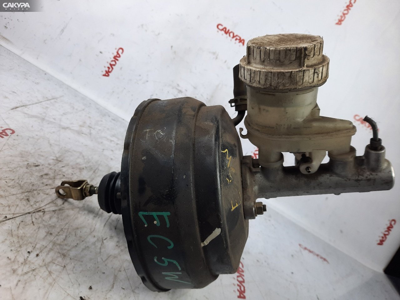 Главный тормозной цилиндр Mitsubishi Legnum EC5W 6A13: купить в Сакура Красноярск.