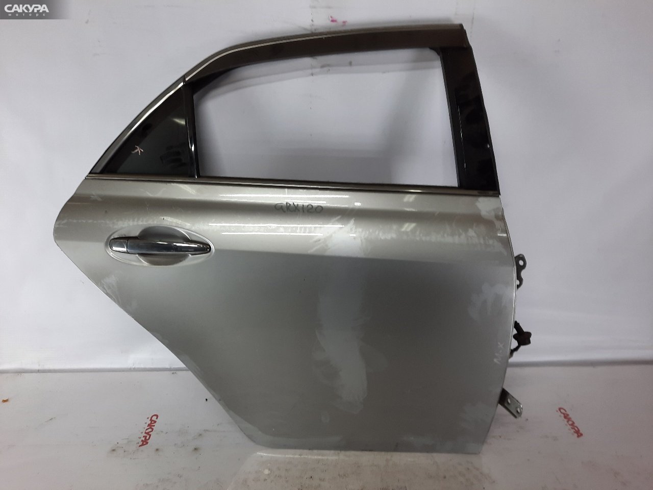 Дверь боковая задняя правая Toyota Mark X GRX120 4GR-FSE: купить в Сакура Красноярск.