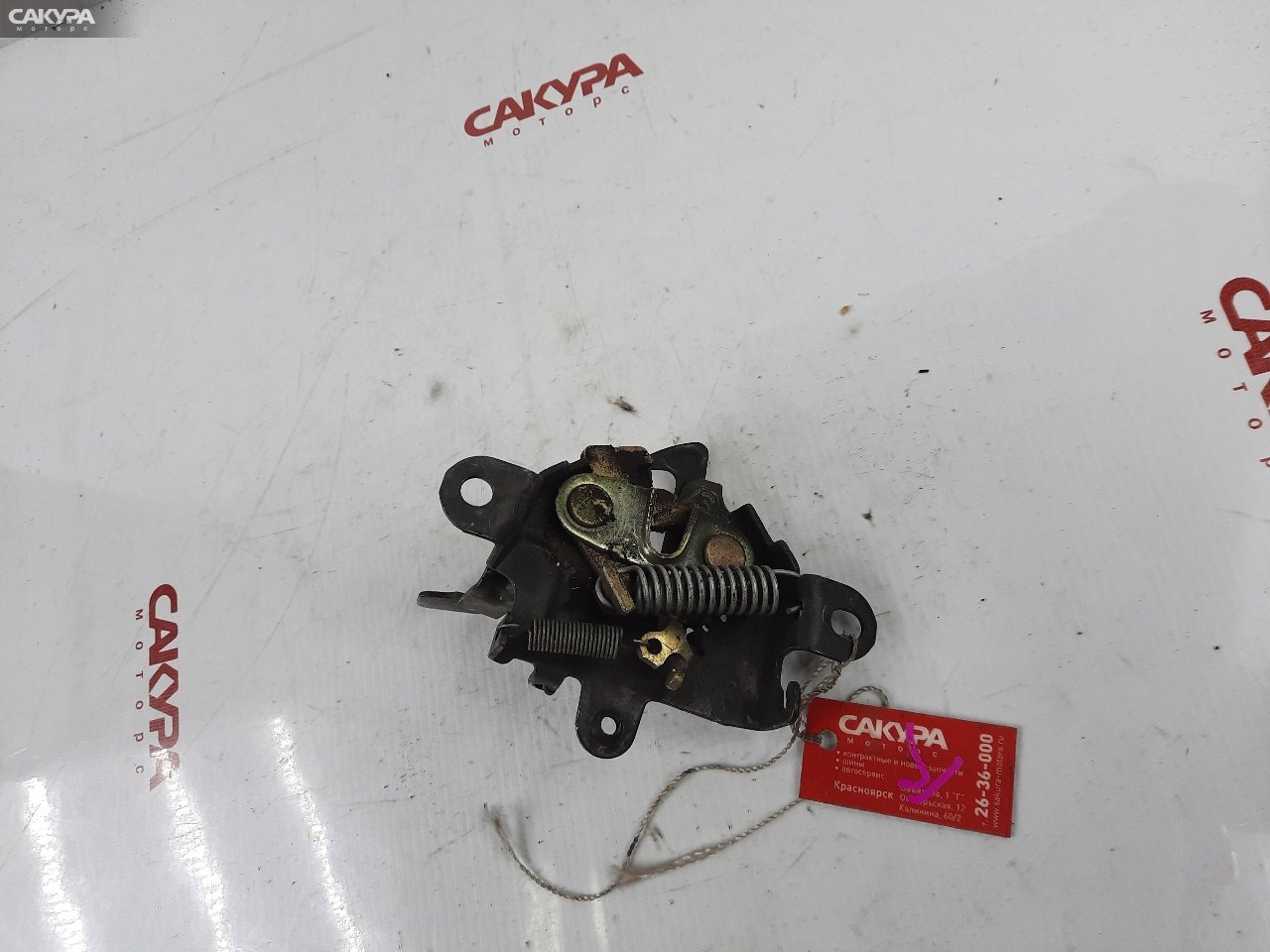Замок капота Toyota Wish ZNE10G 1ZZ-FE: купить в Сакура Красноярск.